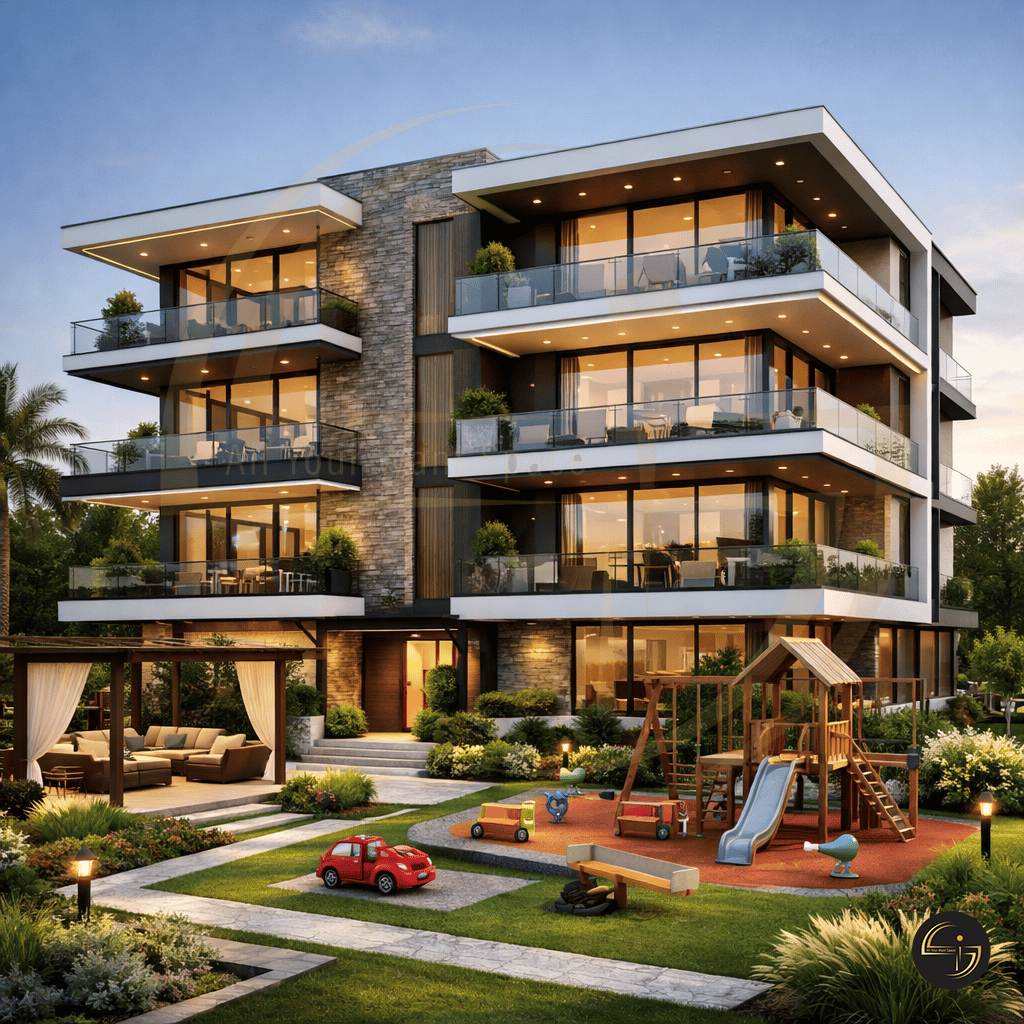 Residential Modern Building exterior