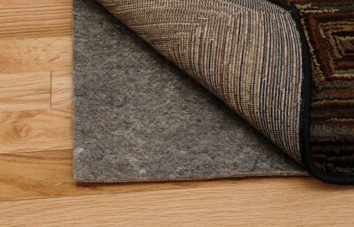 Ultimate Rugmate Slide Stop rug pad with 22 oz fiber weight - non-skid rubber backing cushioning for all indoor floors