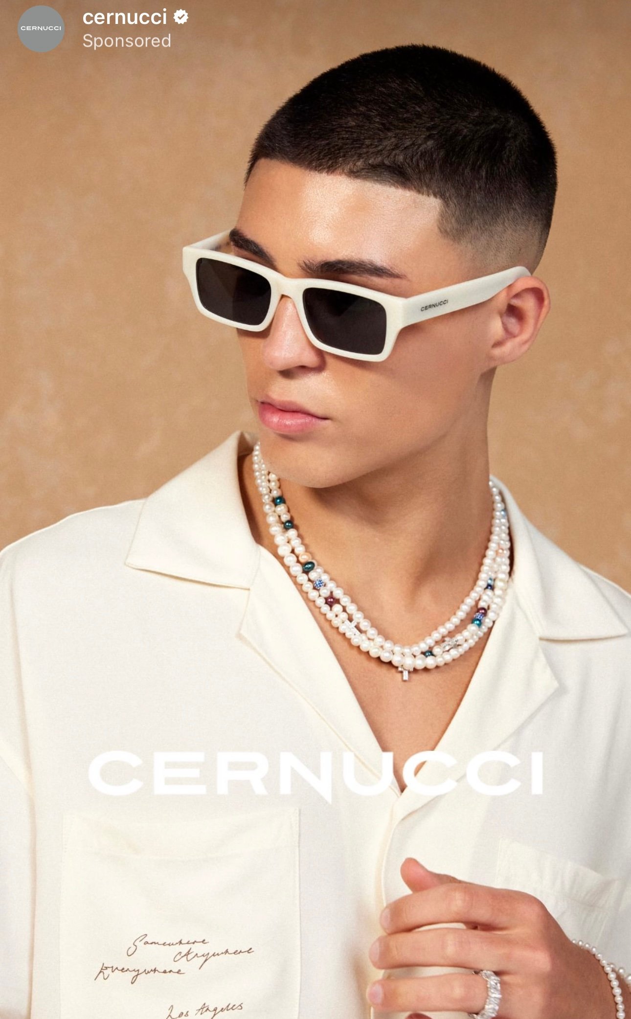 Male fashion model wearing Zara-style sunglasses luxury modelling course