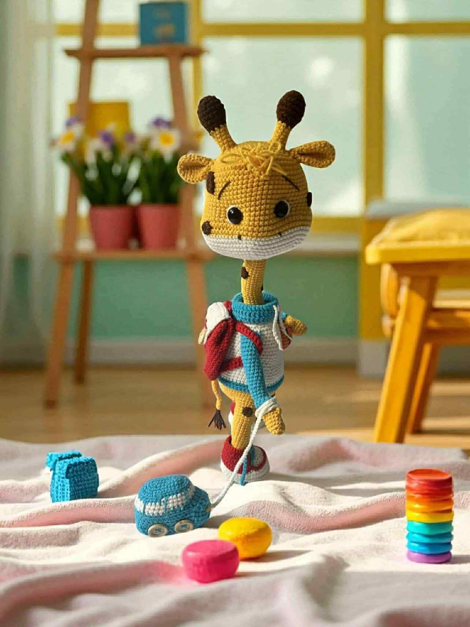 Maskotka na szydełku