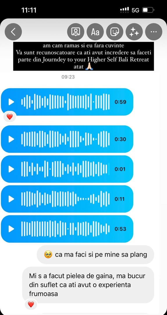 Testimonial participant retreat