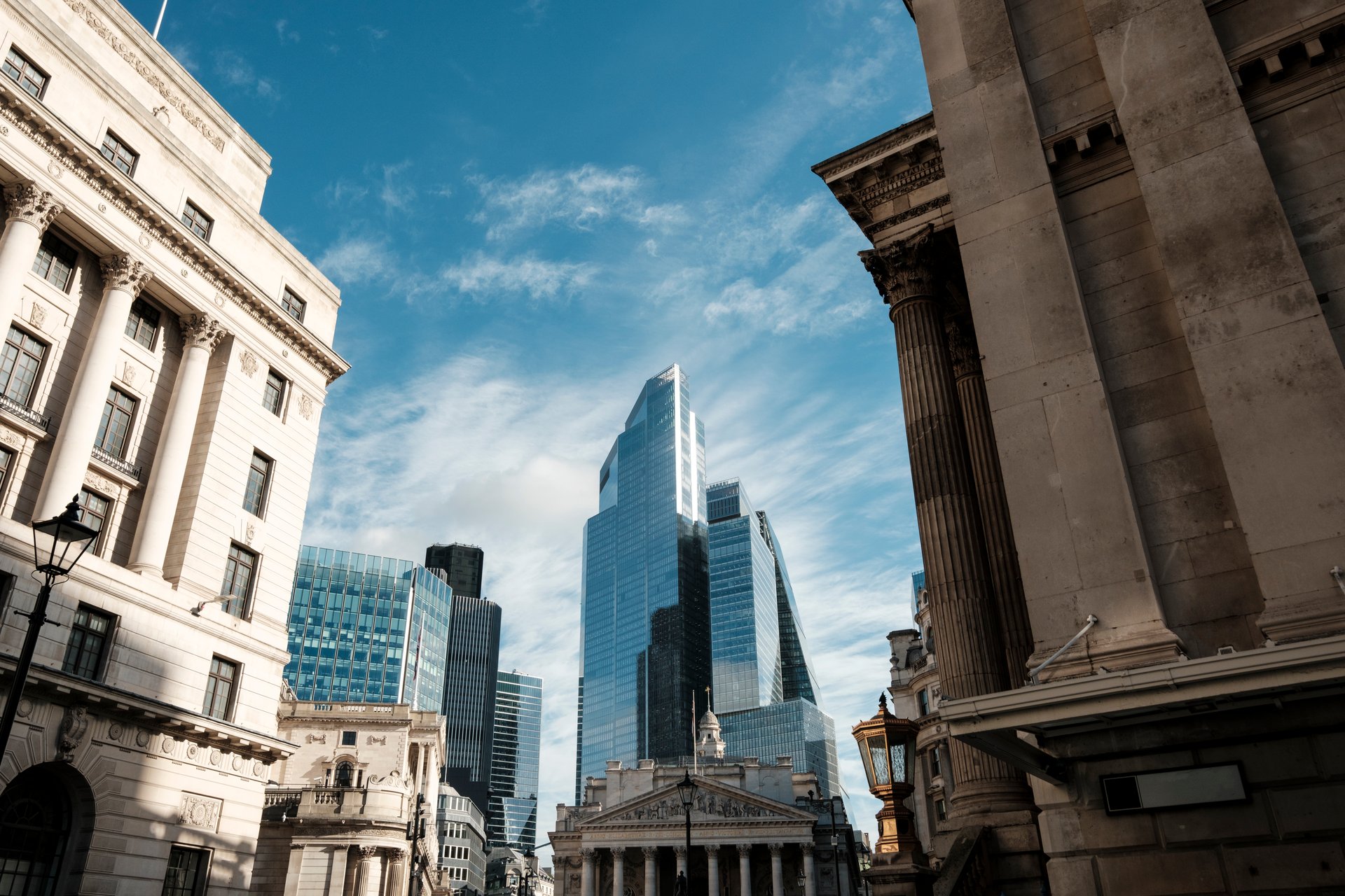 Milton Keynes cityscape with modern architecture representing business growth