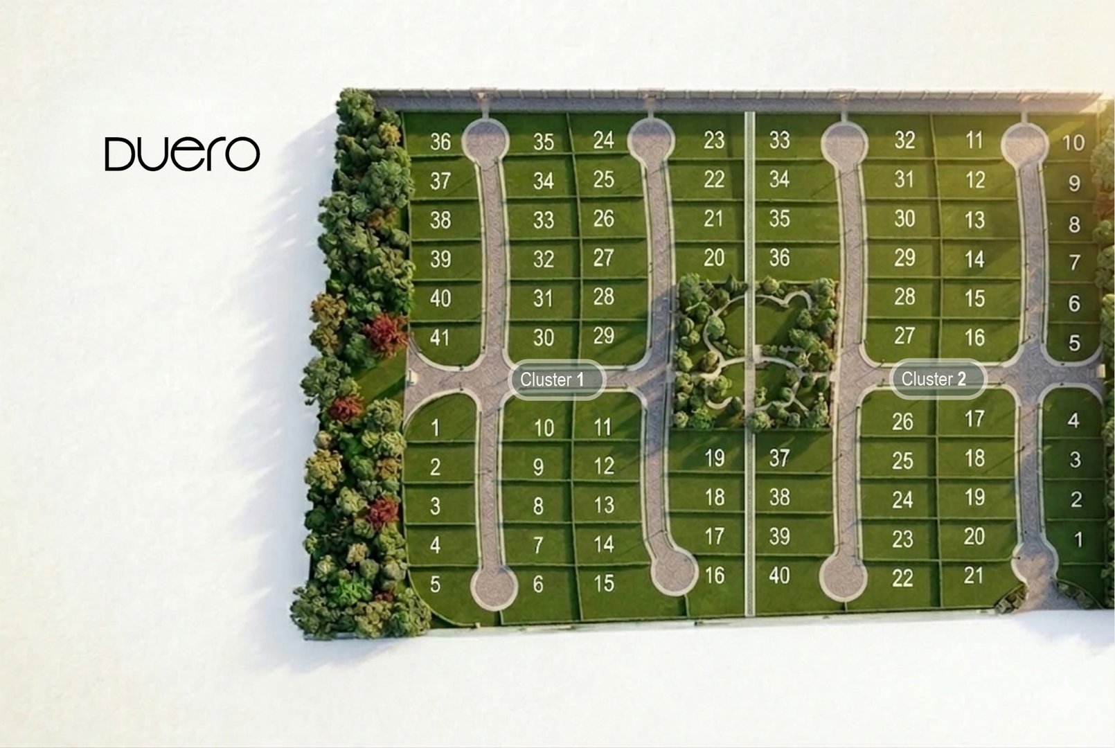 Plano lote Duero