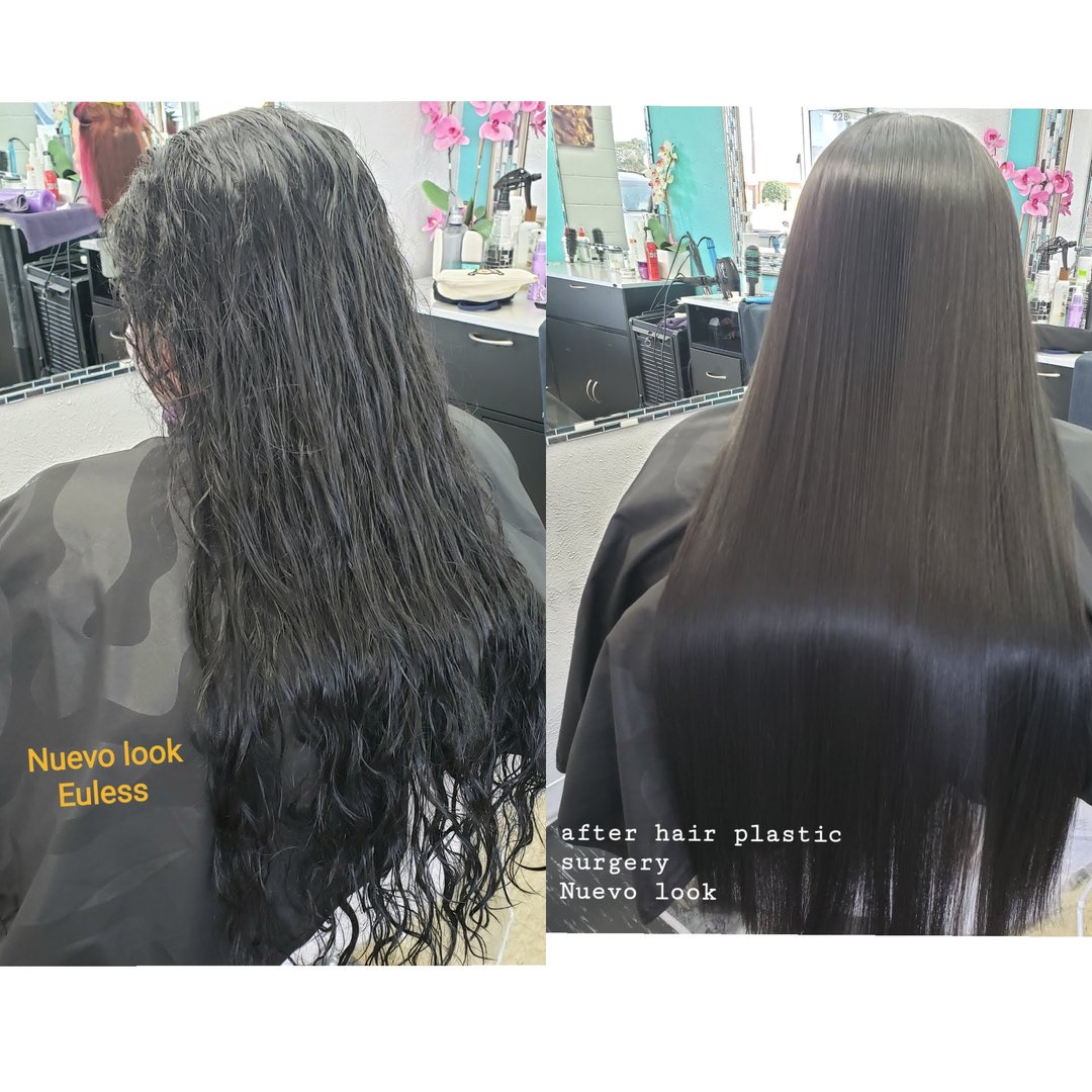 Cabello liso y suave