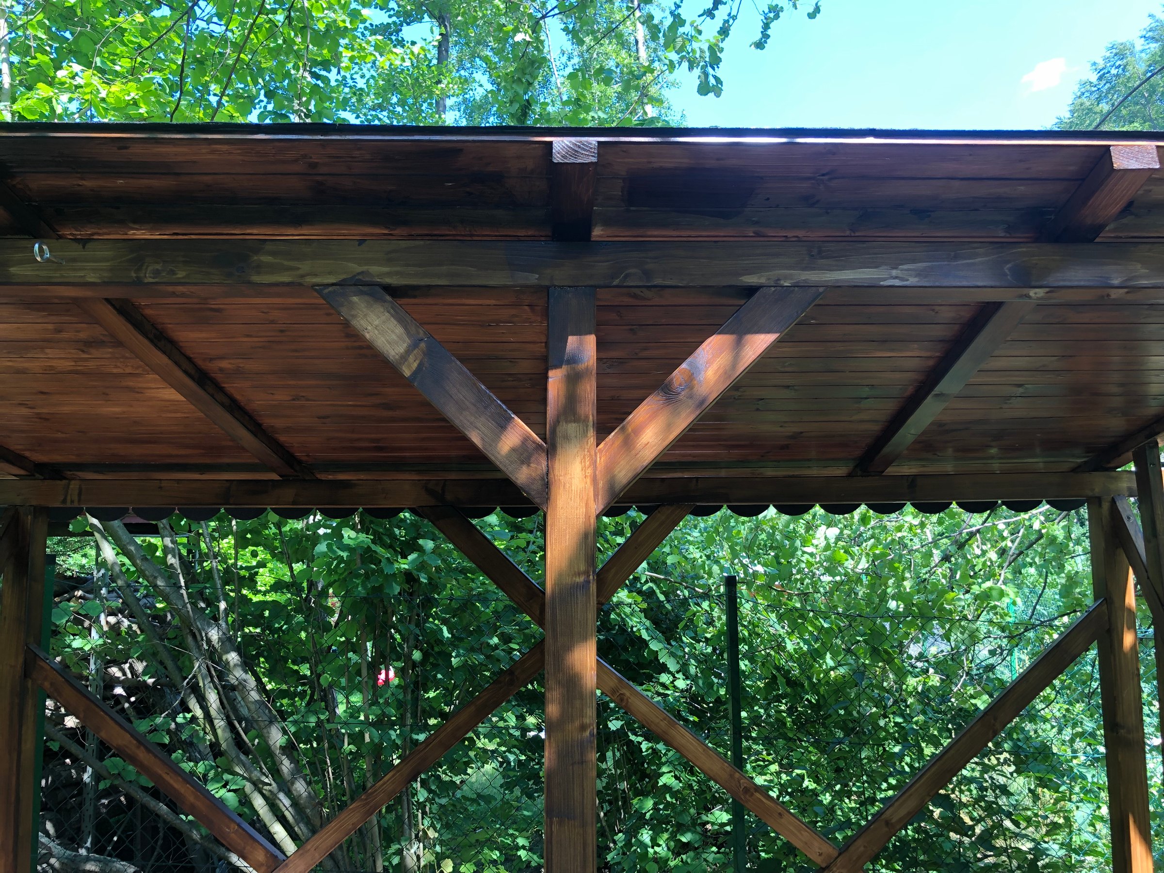 Firewood Shed Detail 4