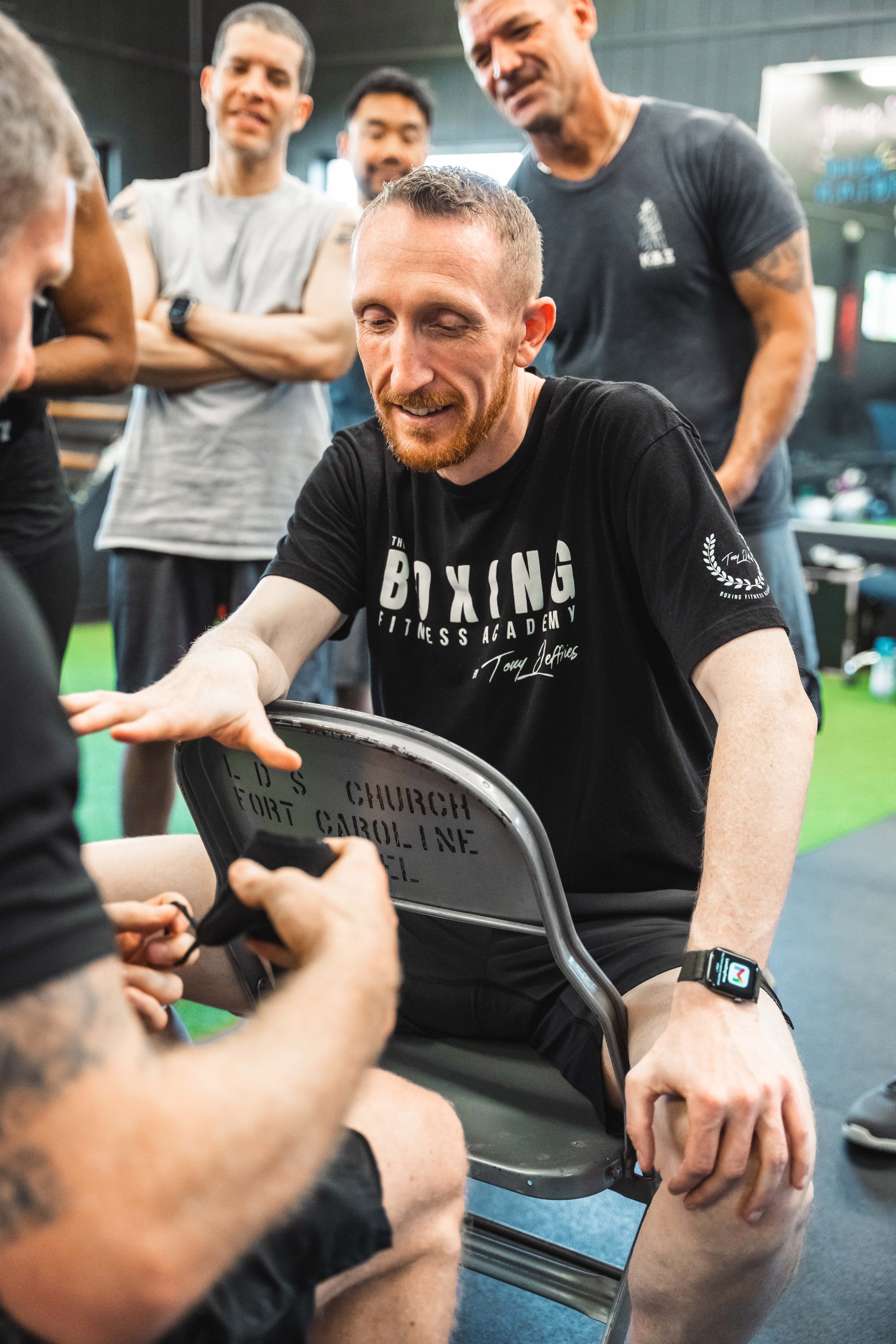 Boxing for Everybody group class