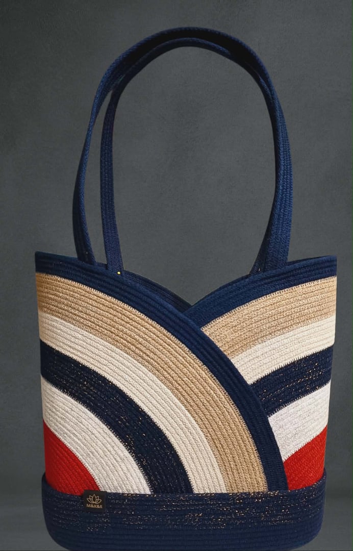 Nowy wyrób ręcznie szyty ze sznurka bawełnianego