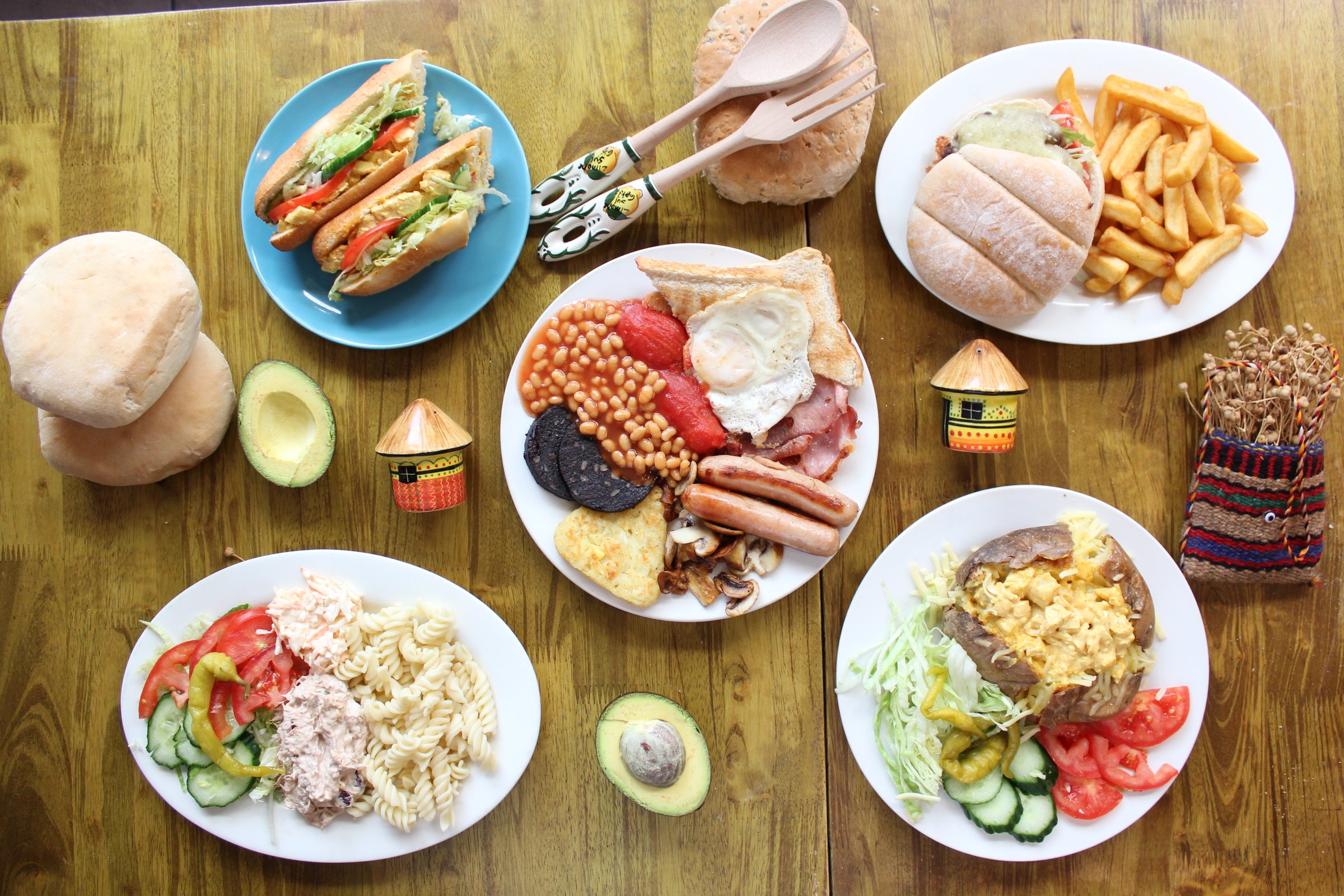 food from sandwich bar