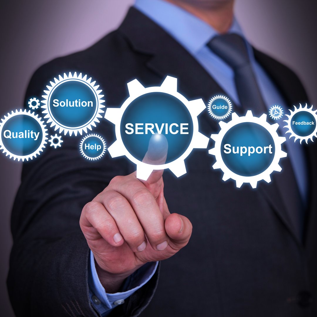 Business Gear Services Concept