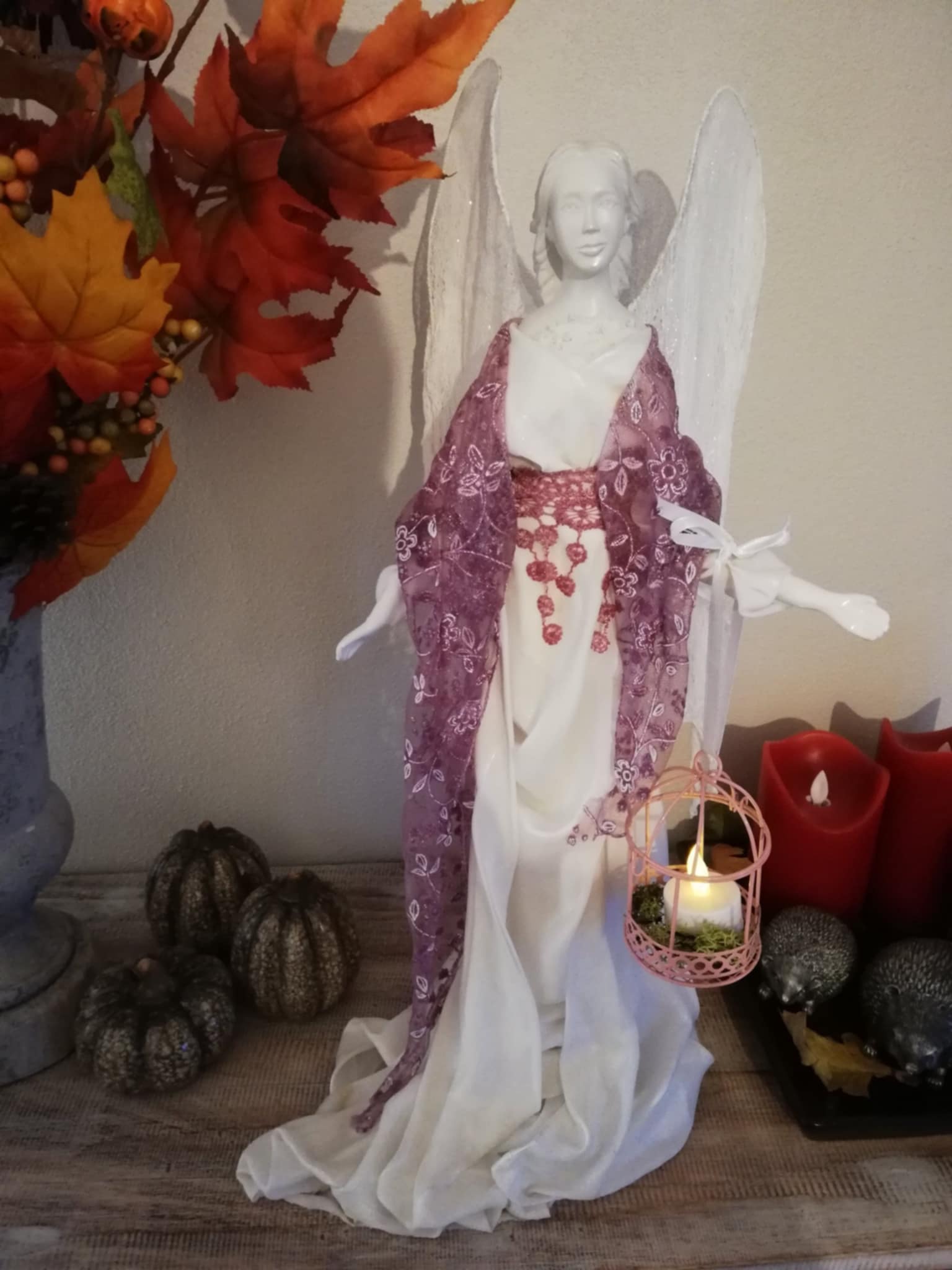 Ręcznie robiony anioł