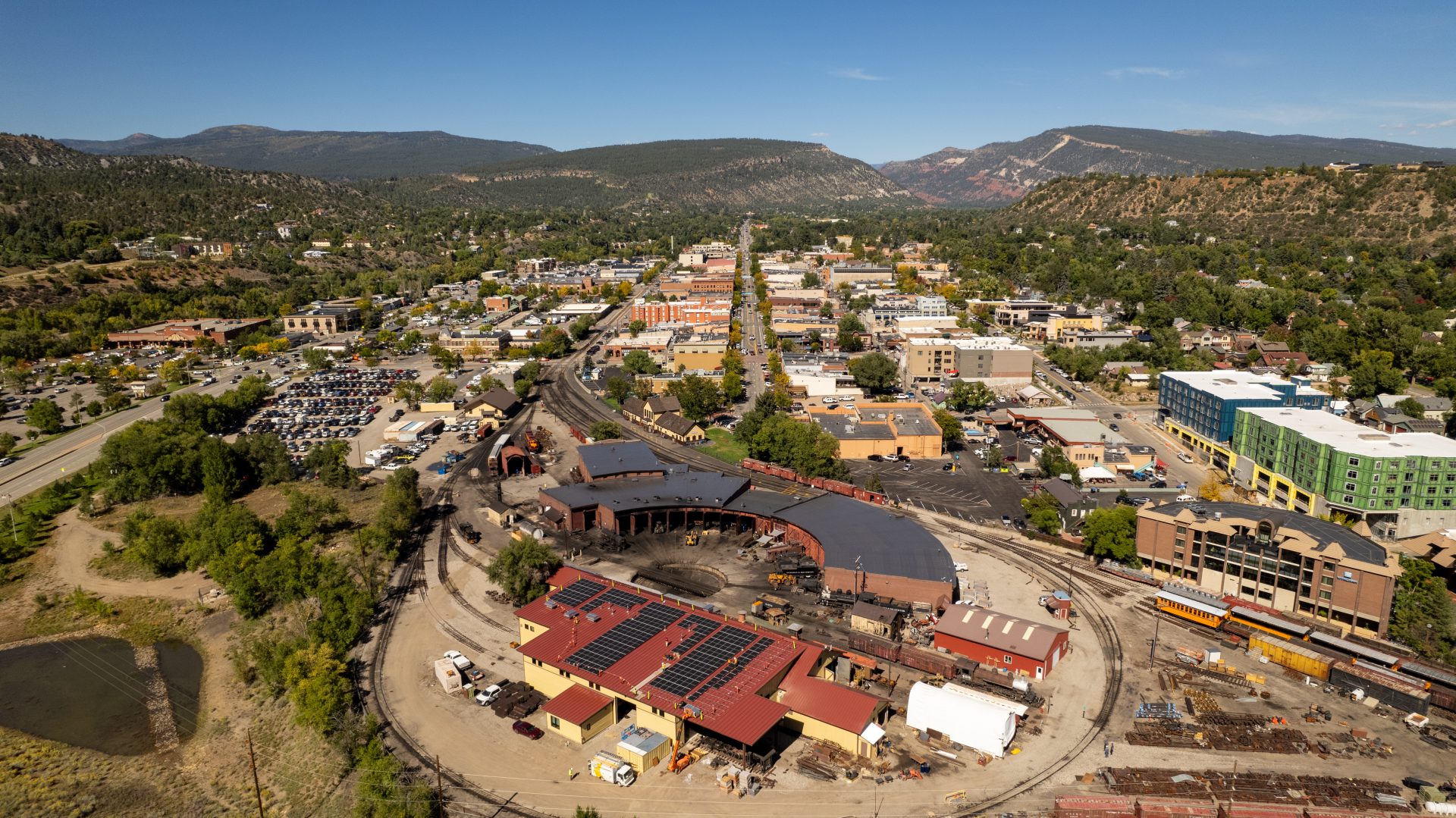 Narrow Gauge Railroad Workshop in Durango, Colorado