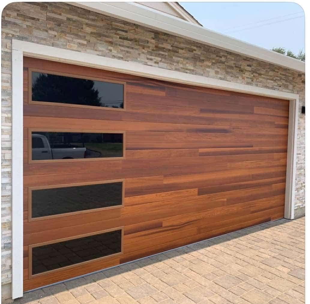 Garage door installation project