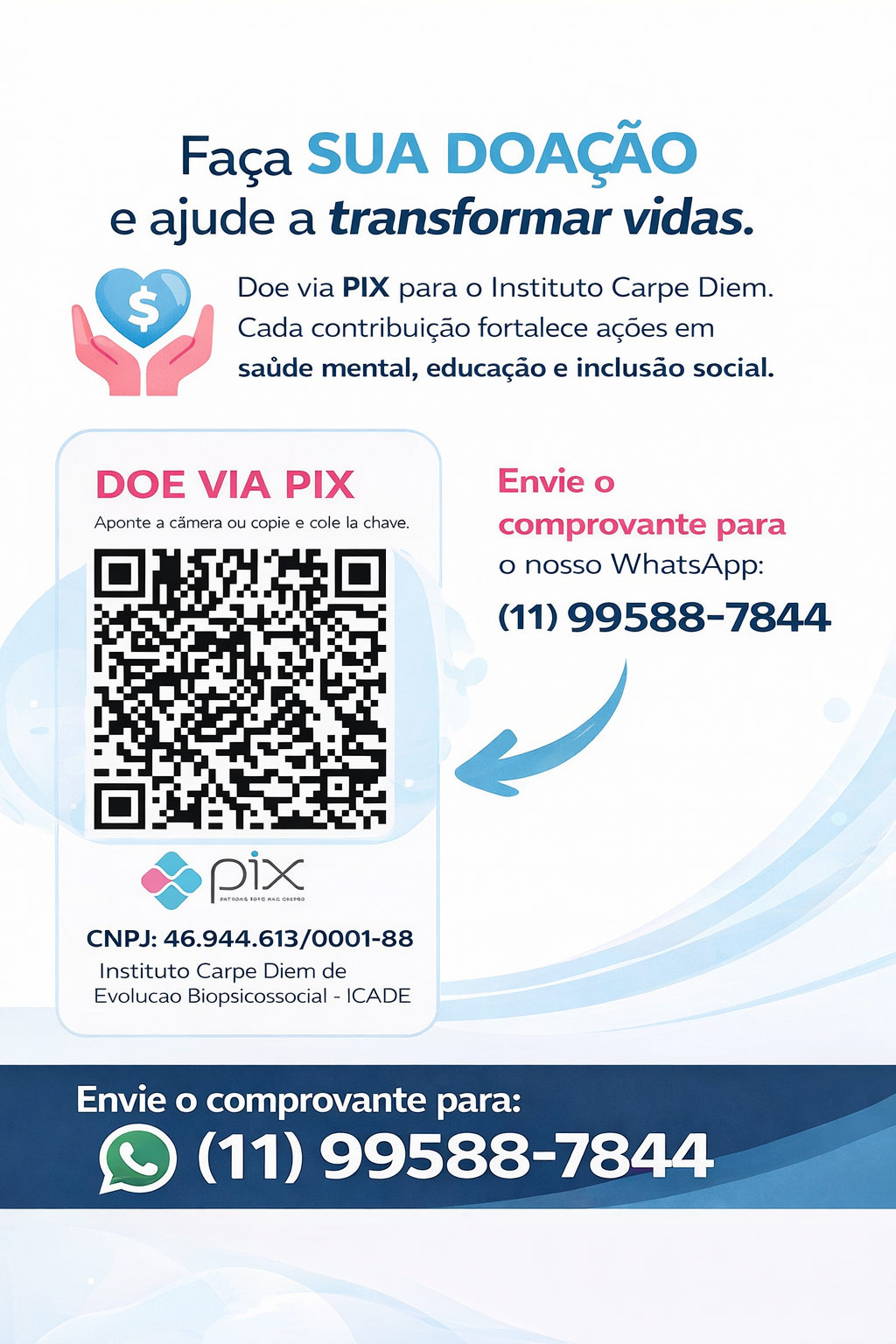 Como ajudar o Instituto Carpe Diem