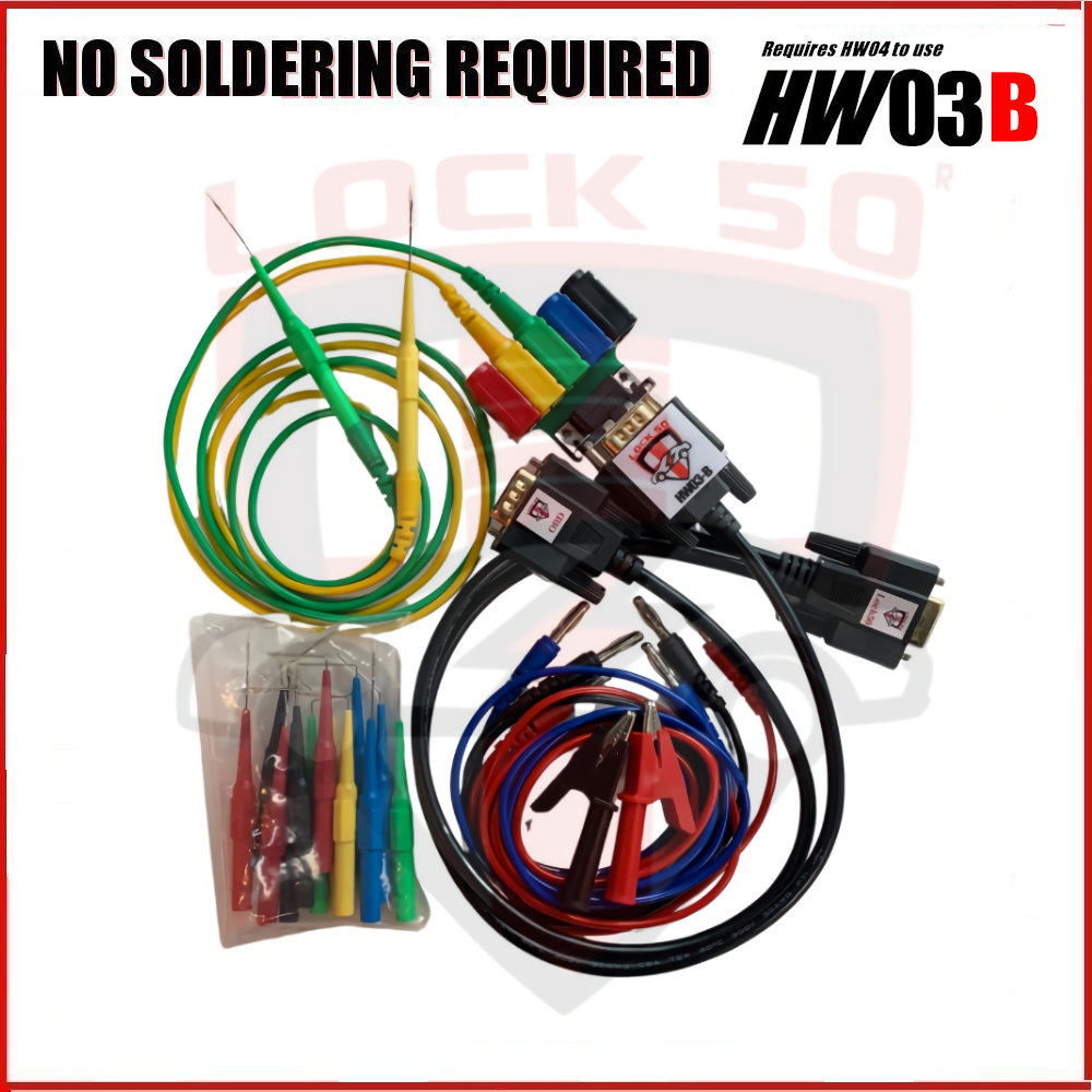 HW03-B CAN wire adapter for direct vehicle CAN network connection without soldering
