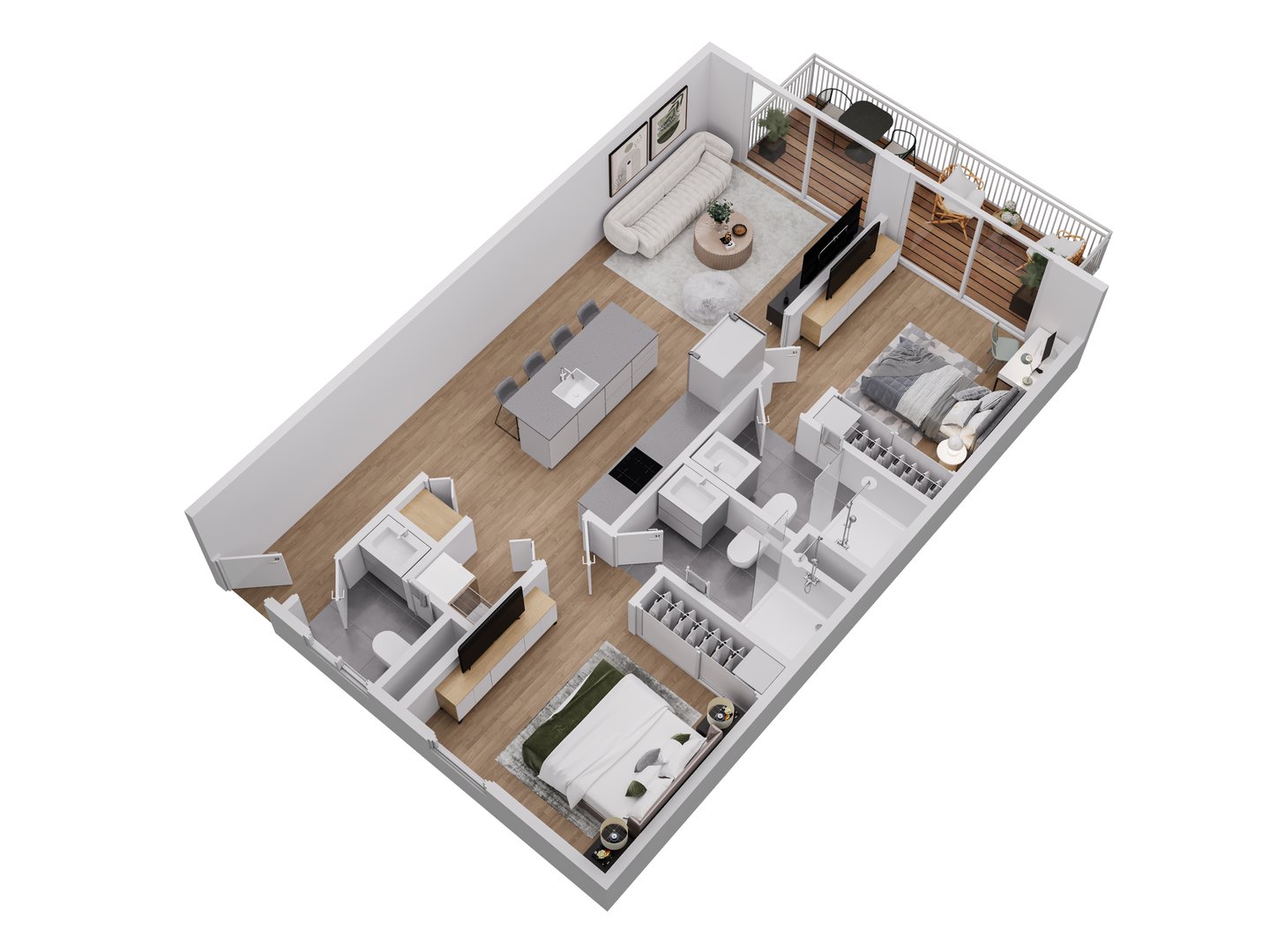 Type C Floor Plan Layout