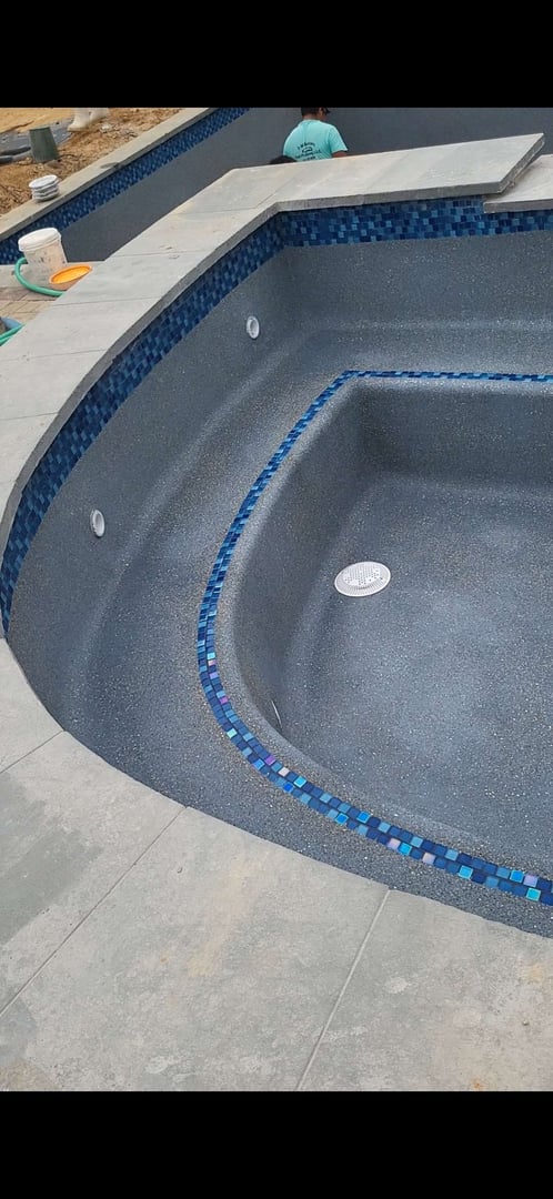 Pool project by 3M Brothers Pool Plastering