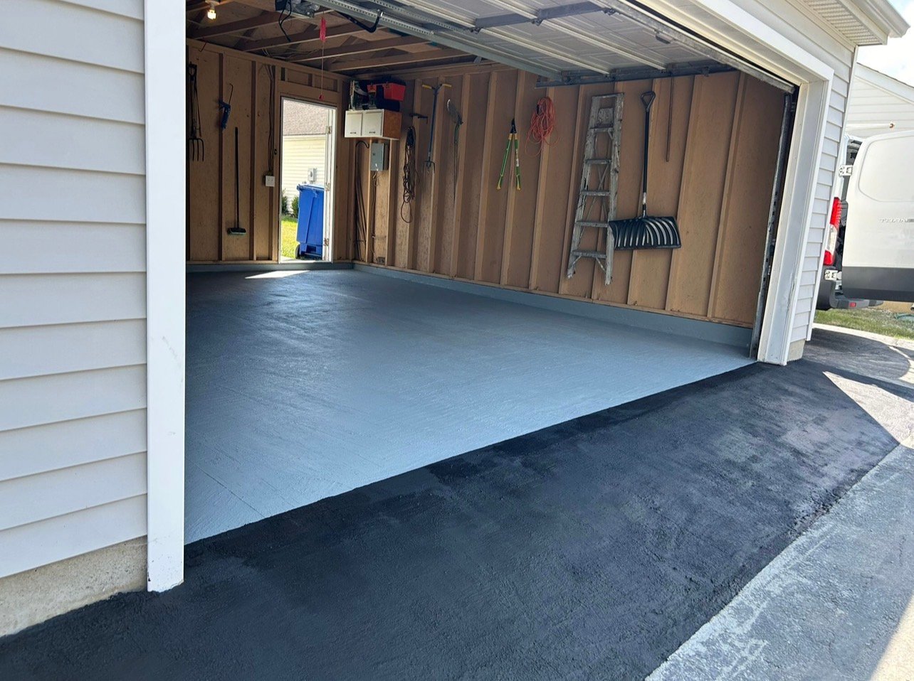 Garage Floor Resurfacing and Driveway Repaving - Delaware, Ohio