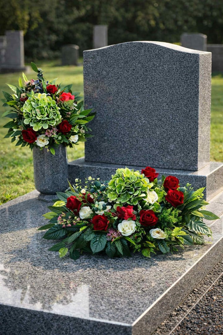 Komplety nagrobne - godne kompozycje