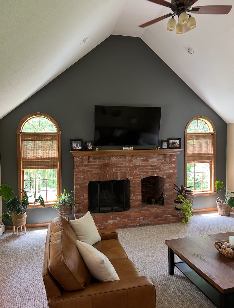 Interior wall painting