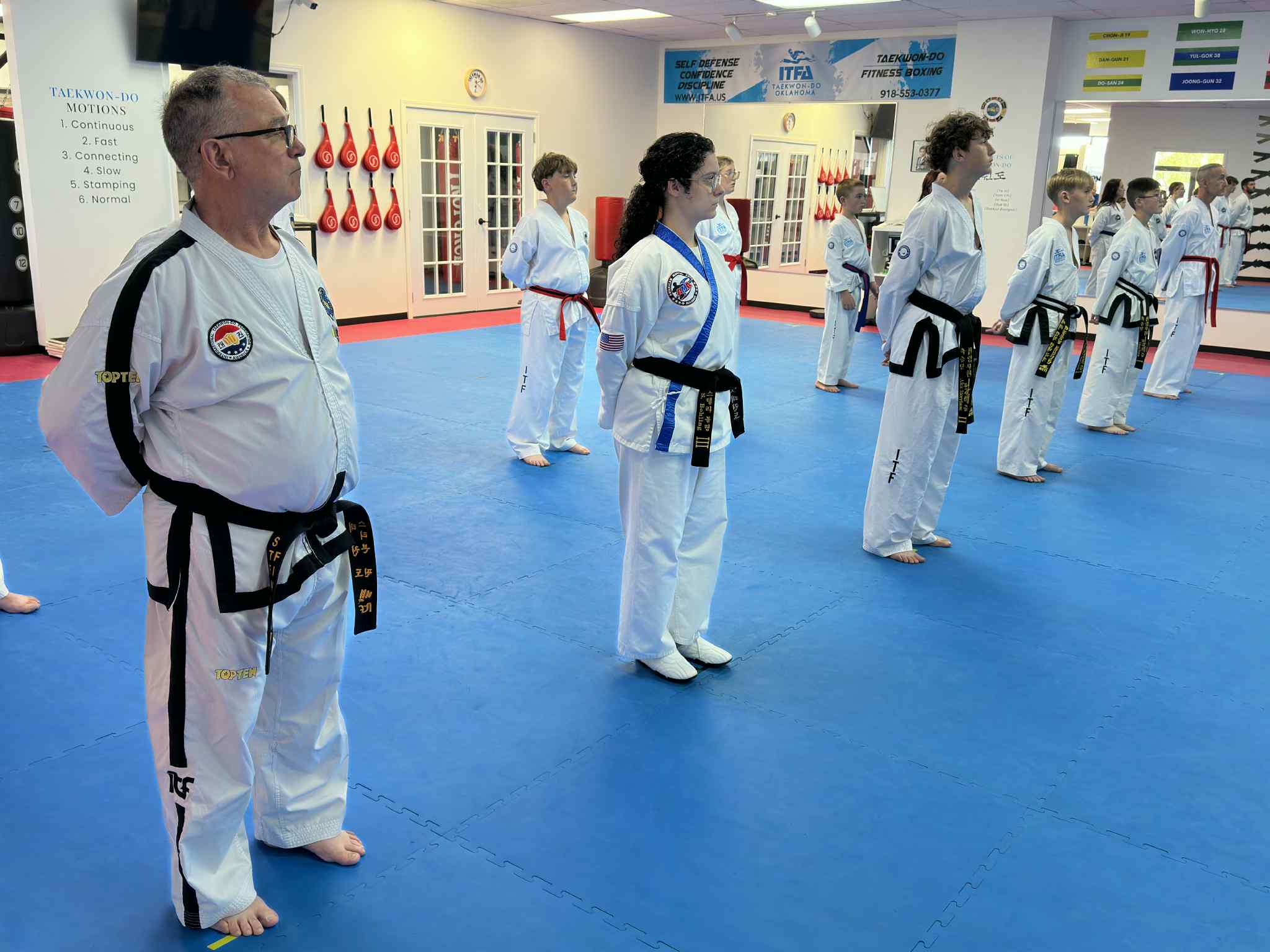 Martial arts training