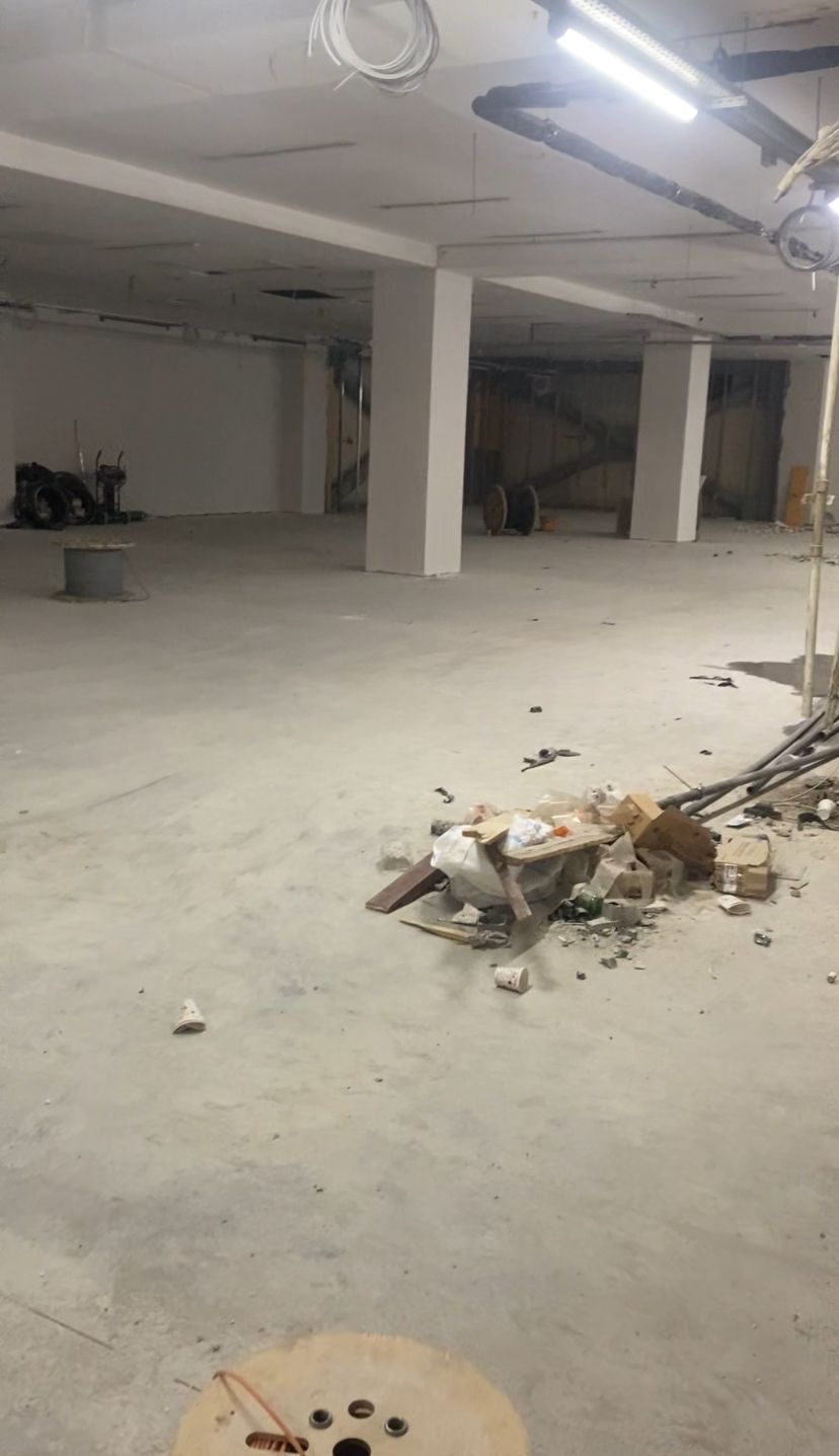 Beton silim ve beton parlatma öncesi