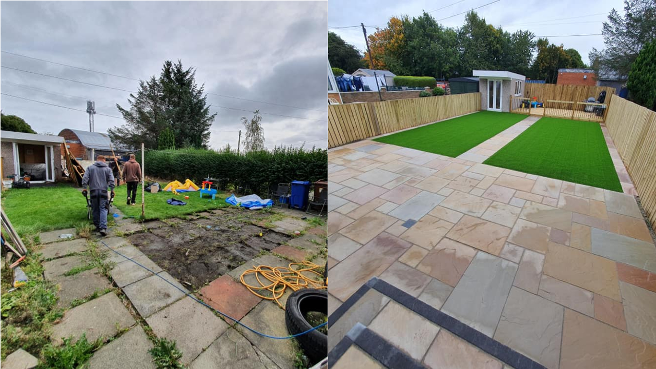 Before and After Transformation