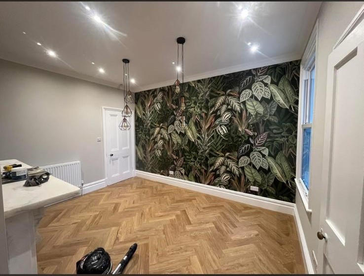 Interior painting project