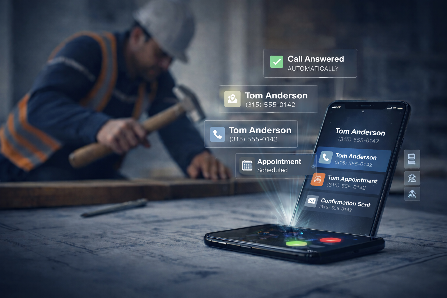 AI Receptionist Dashboard