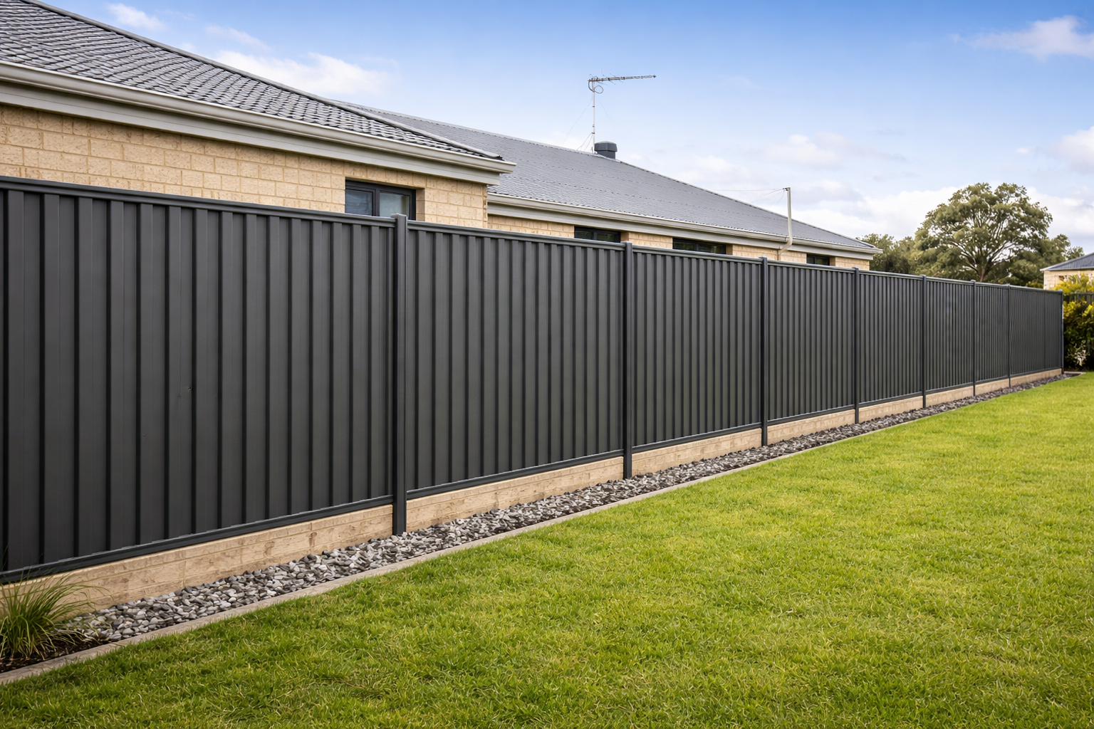 Colorbond fencing by Parisa Fencing