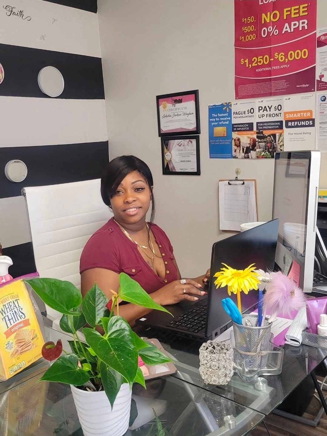 Tax season 2025 preparation documents and calculator