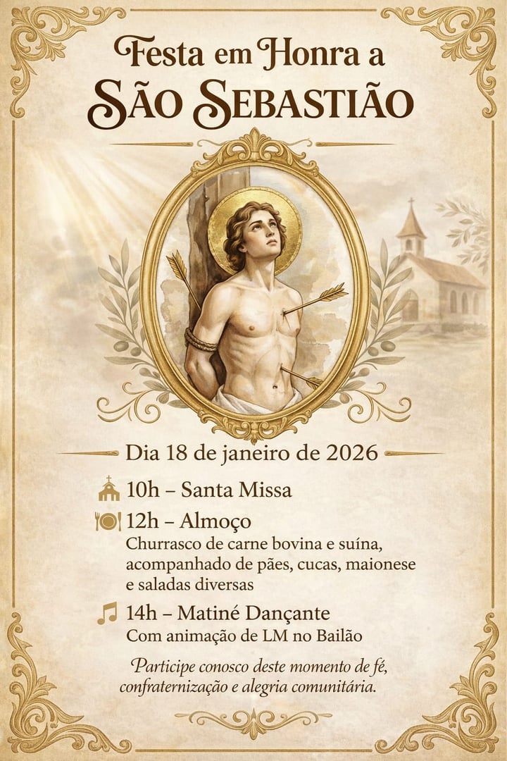 Festa de São Sebastião - Vila Brasil 2026
