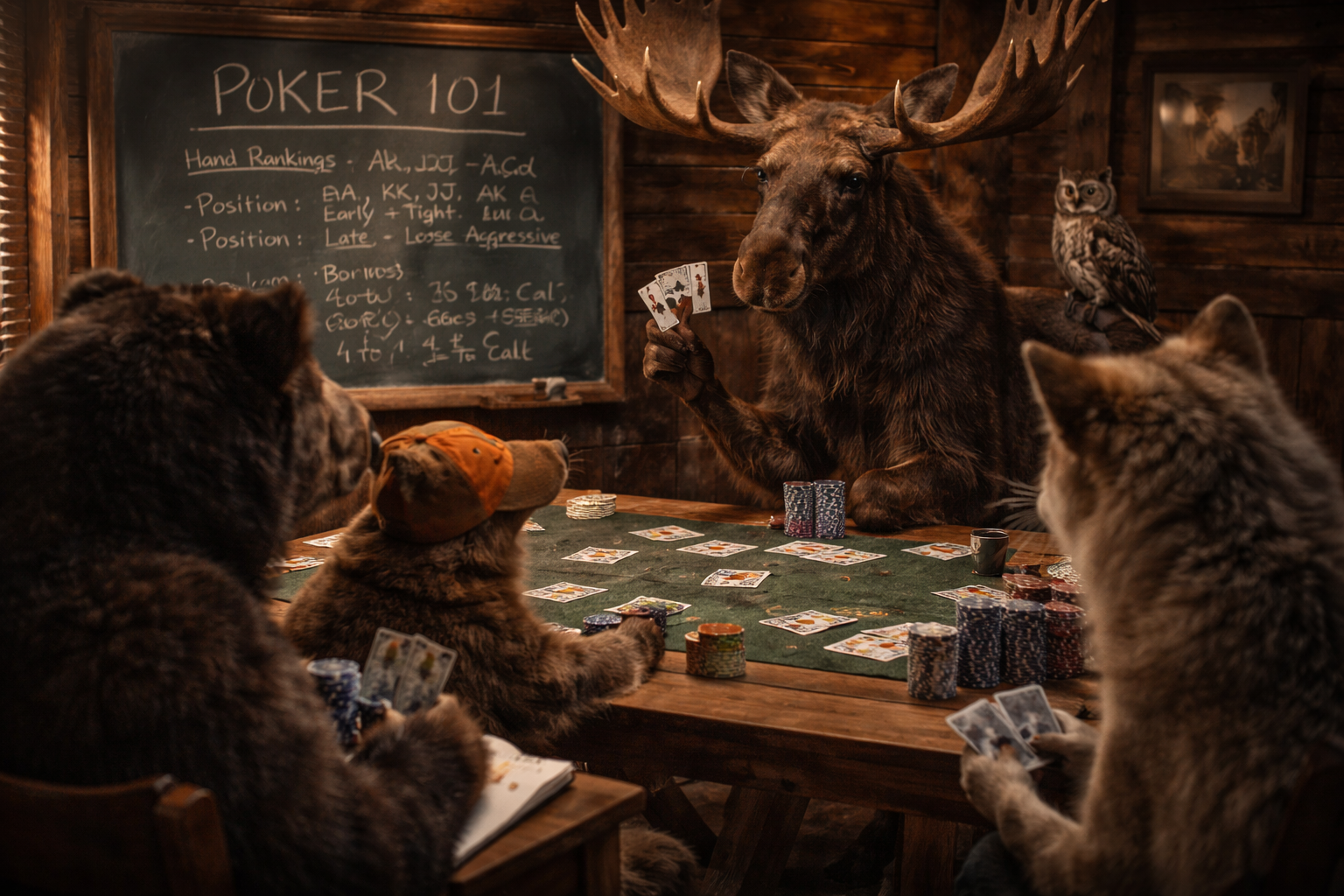Teaching poker fundamentals