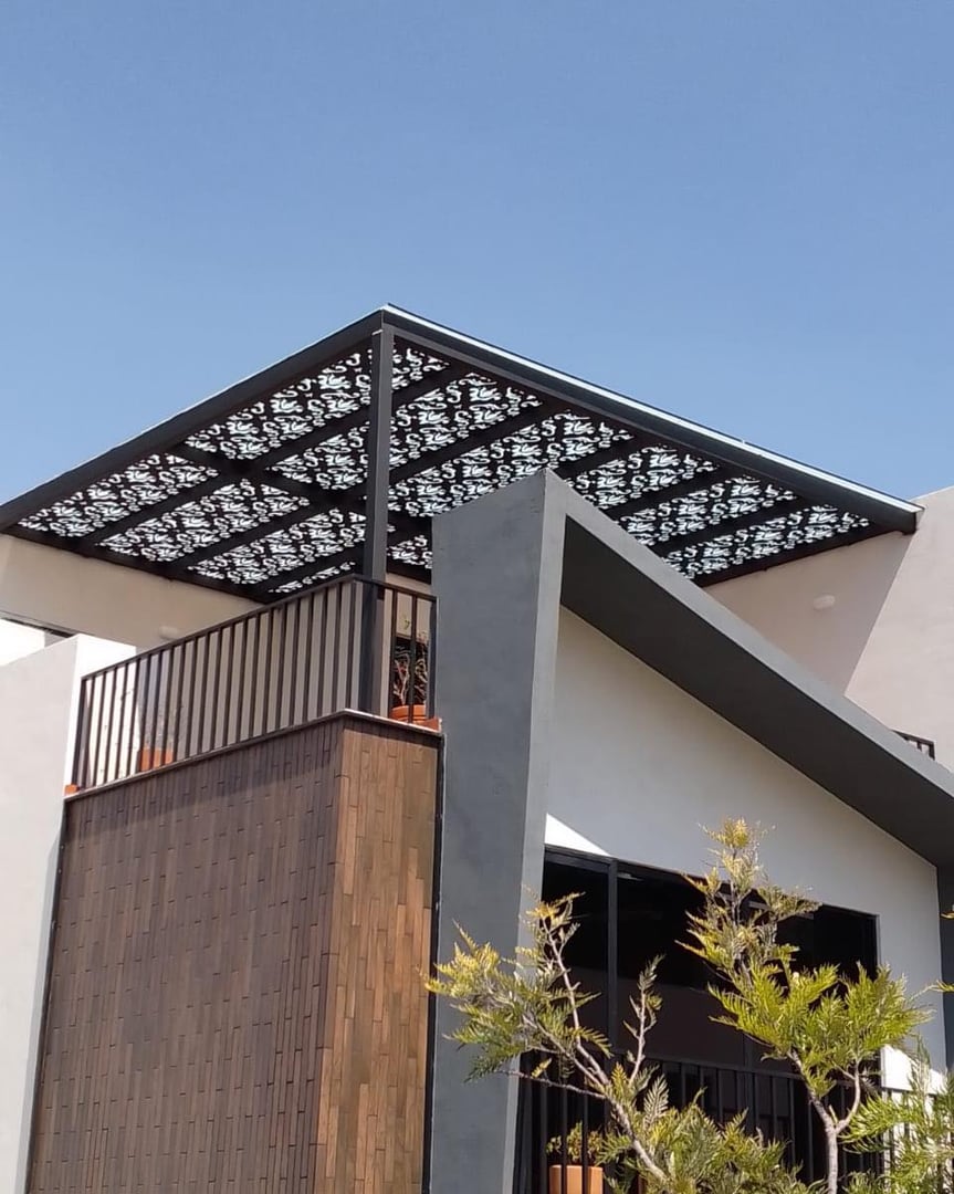 Proyecto real de pérgola - Trabajo realizado por nuestro equipo