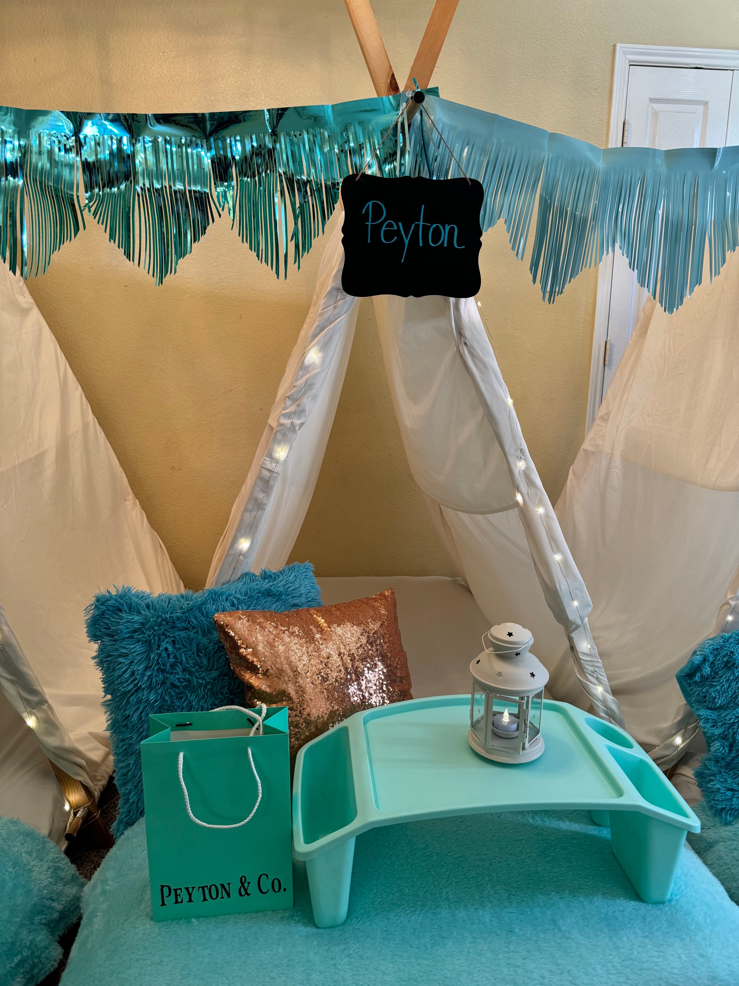 Dazzled Dreams celebration setup