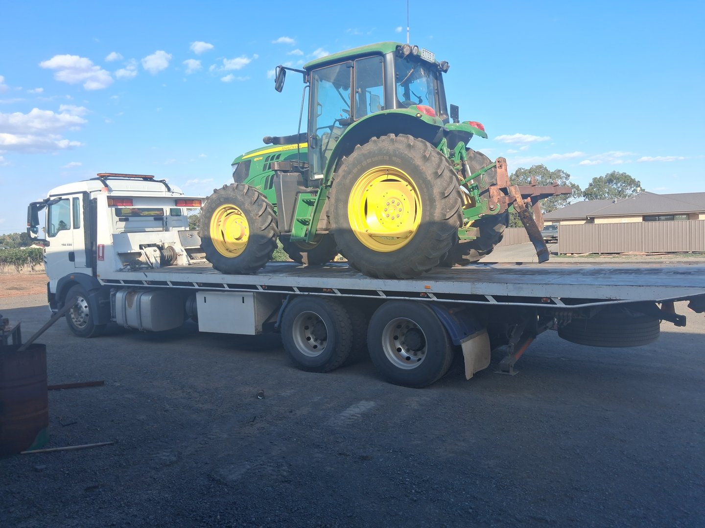 DMP Tilt Tray Services truck