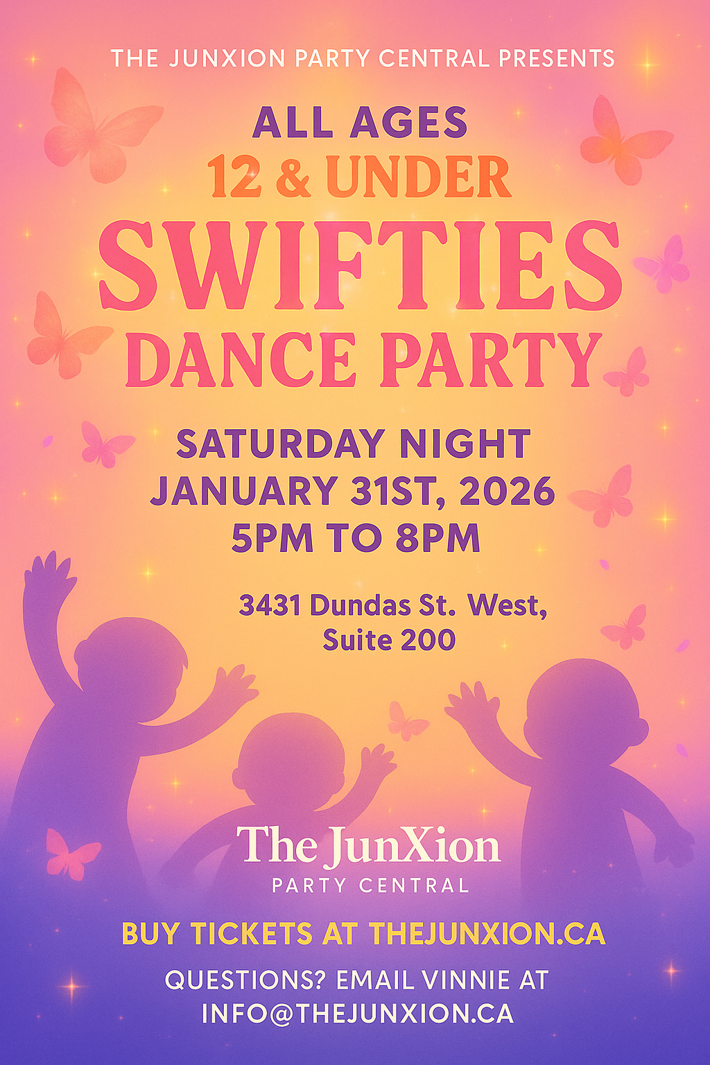 Swifties 12 & Under January 31, 2025