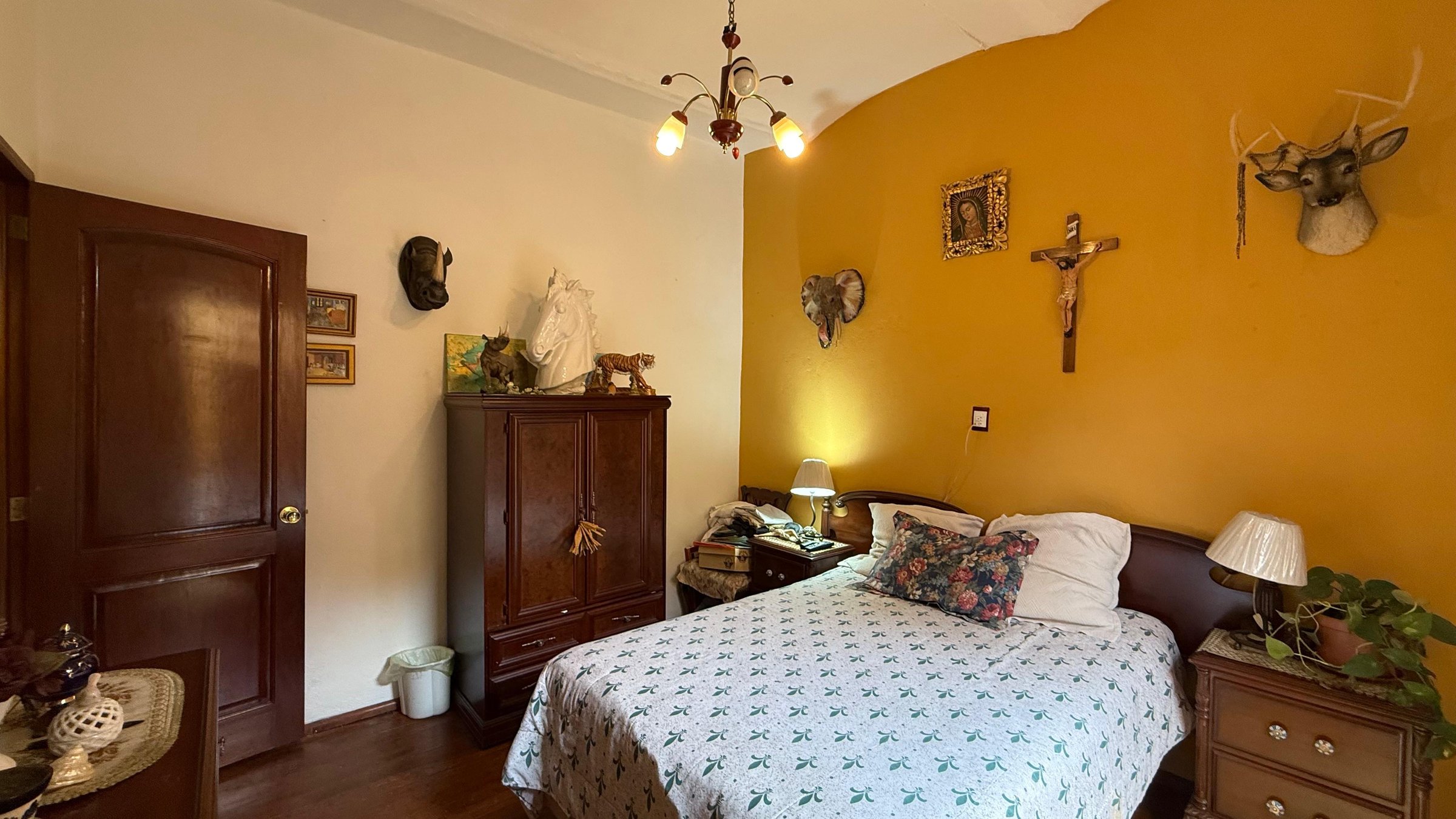 Segunda recámara de la casa en Privada Marte