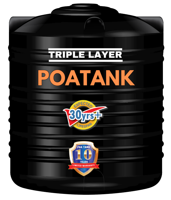 Premium quality water storage tanks on display