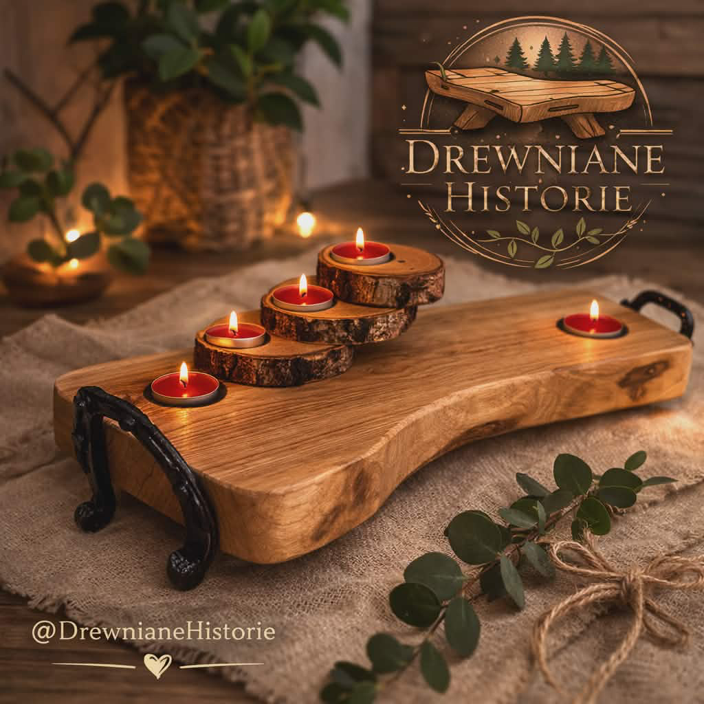 Tło z drewnianych wyrobów