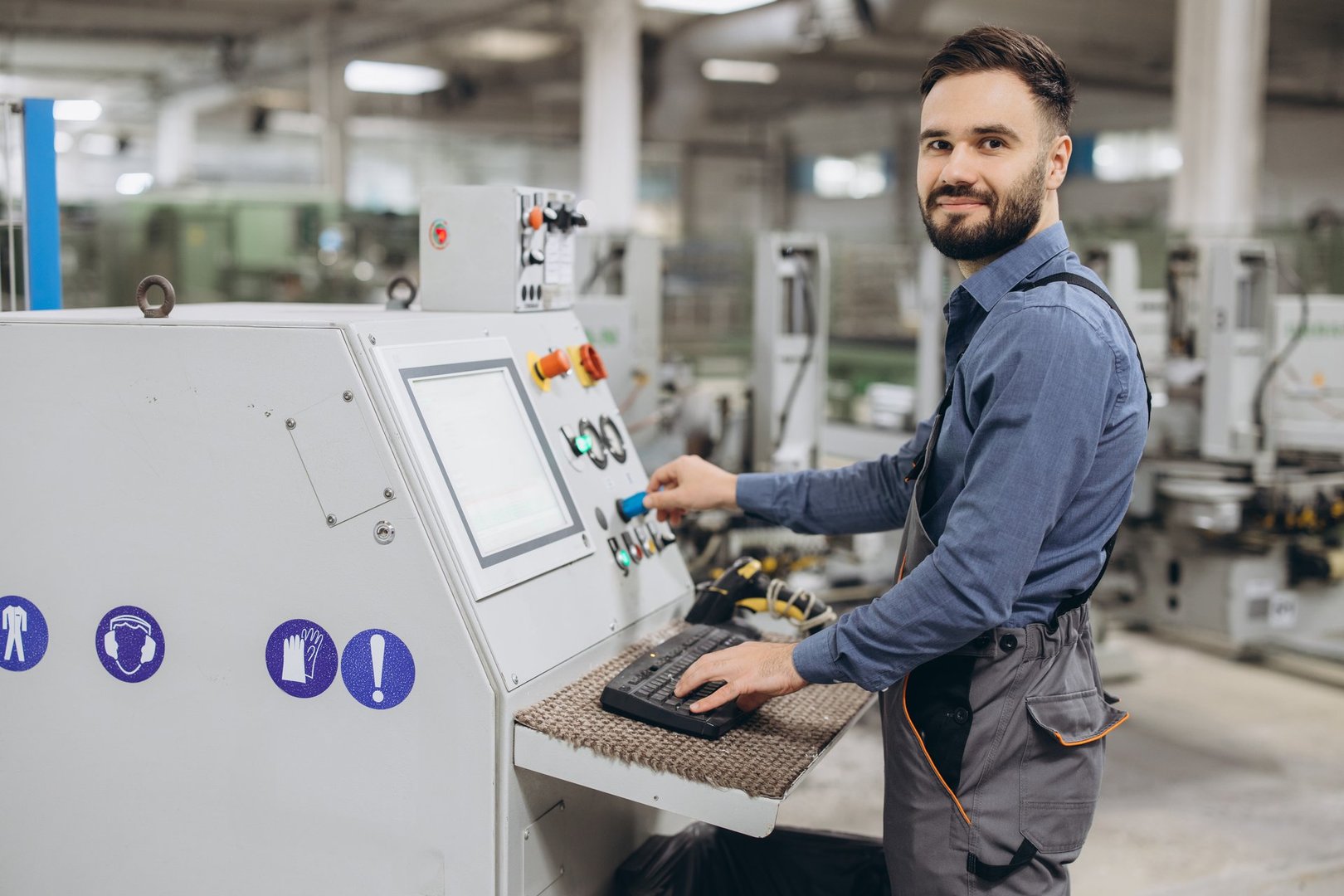 CNC machine operator