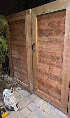 Professional landscaping and outdoor maintenance work with attention to detail