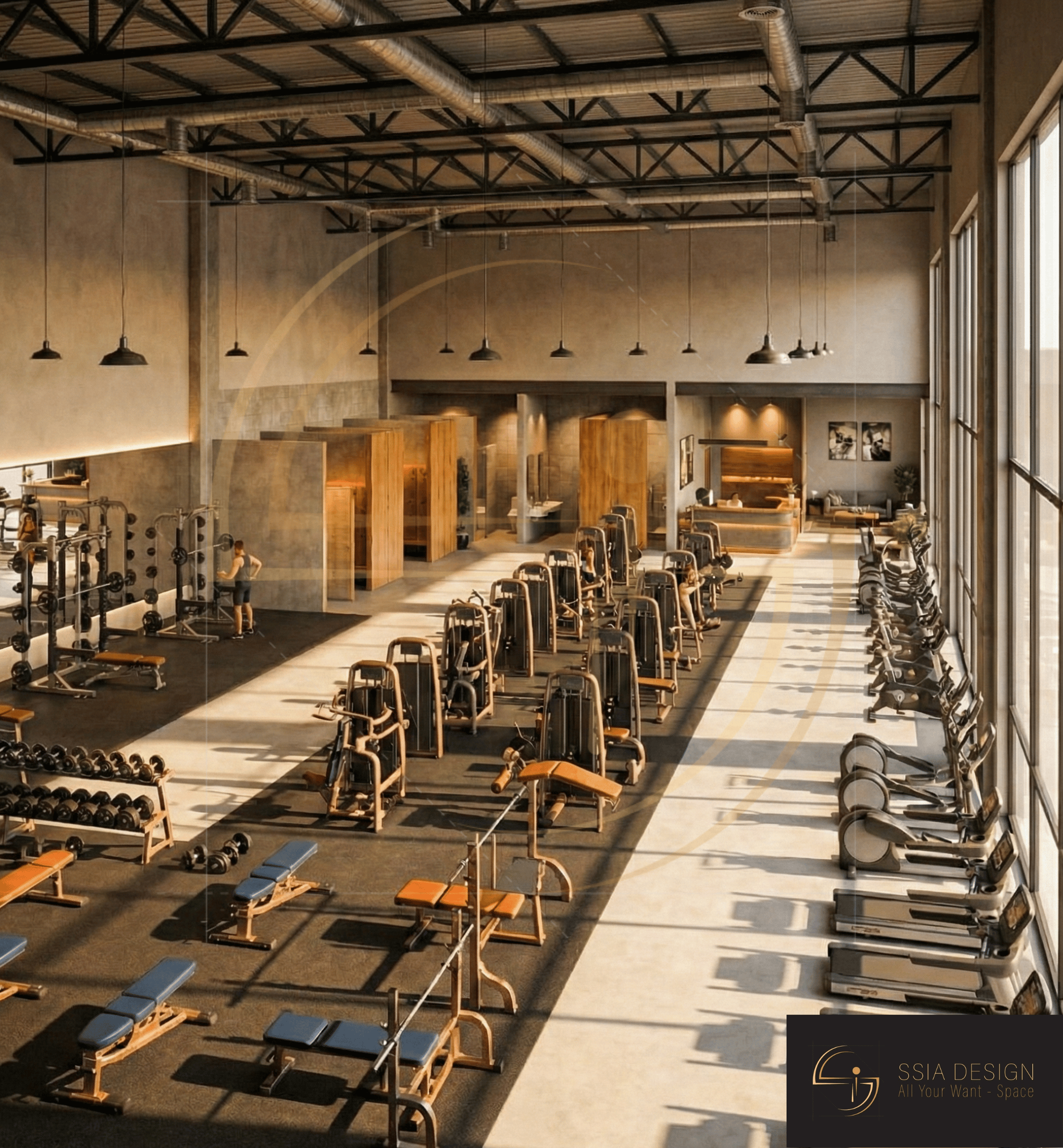 Gym Modern LB206 Interior