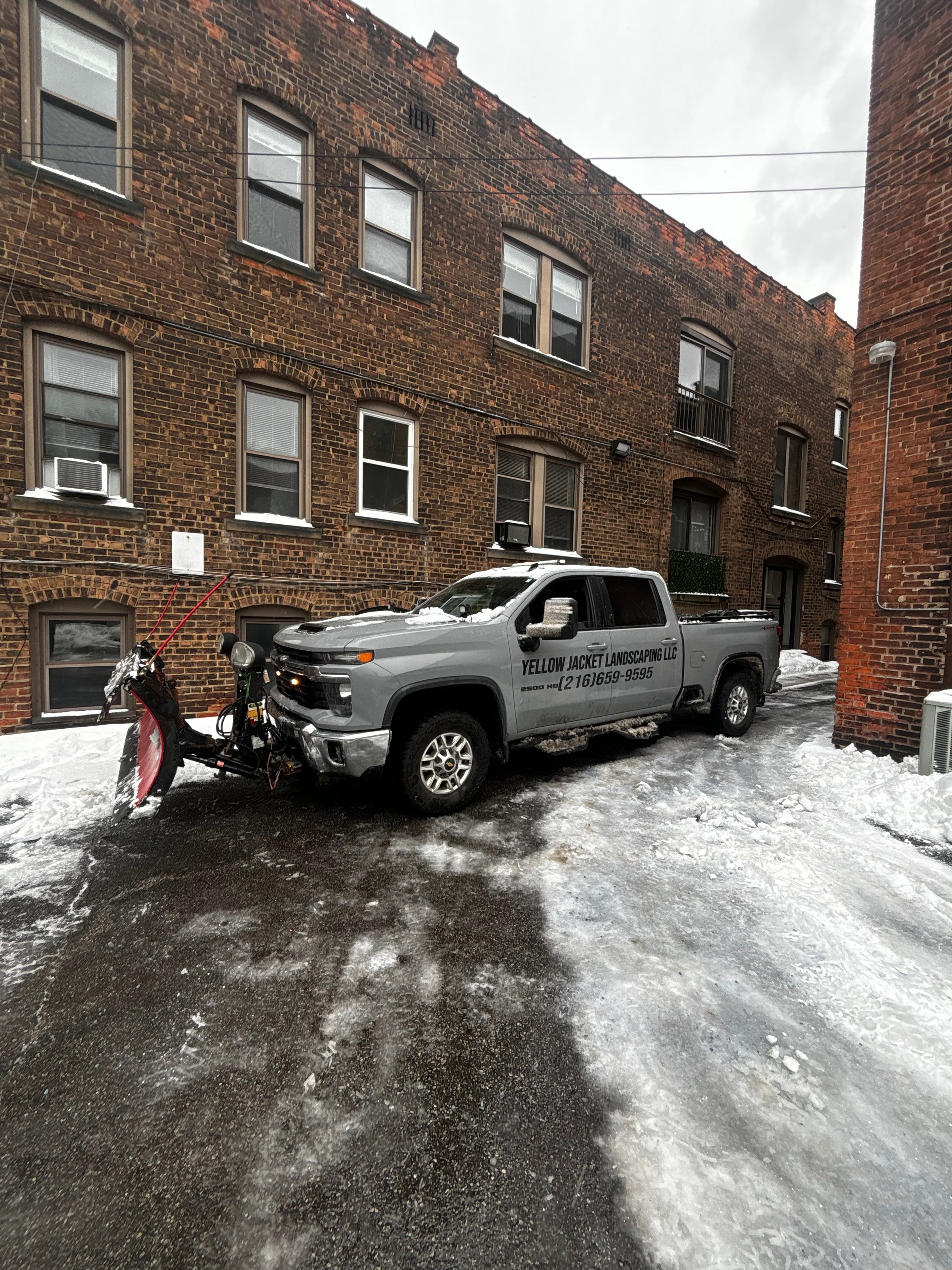Snow and ice removal service