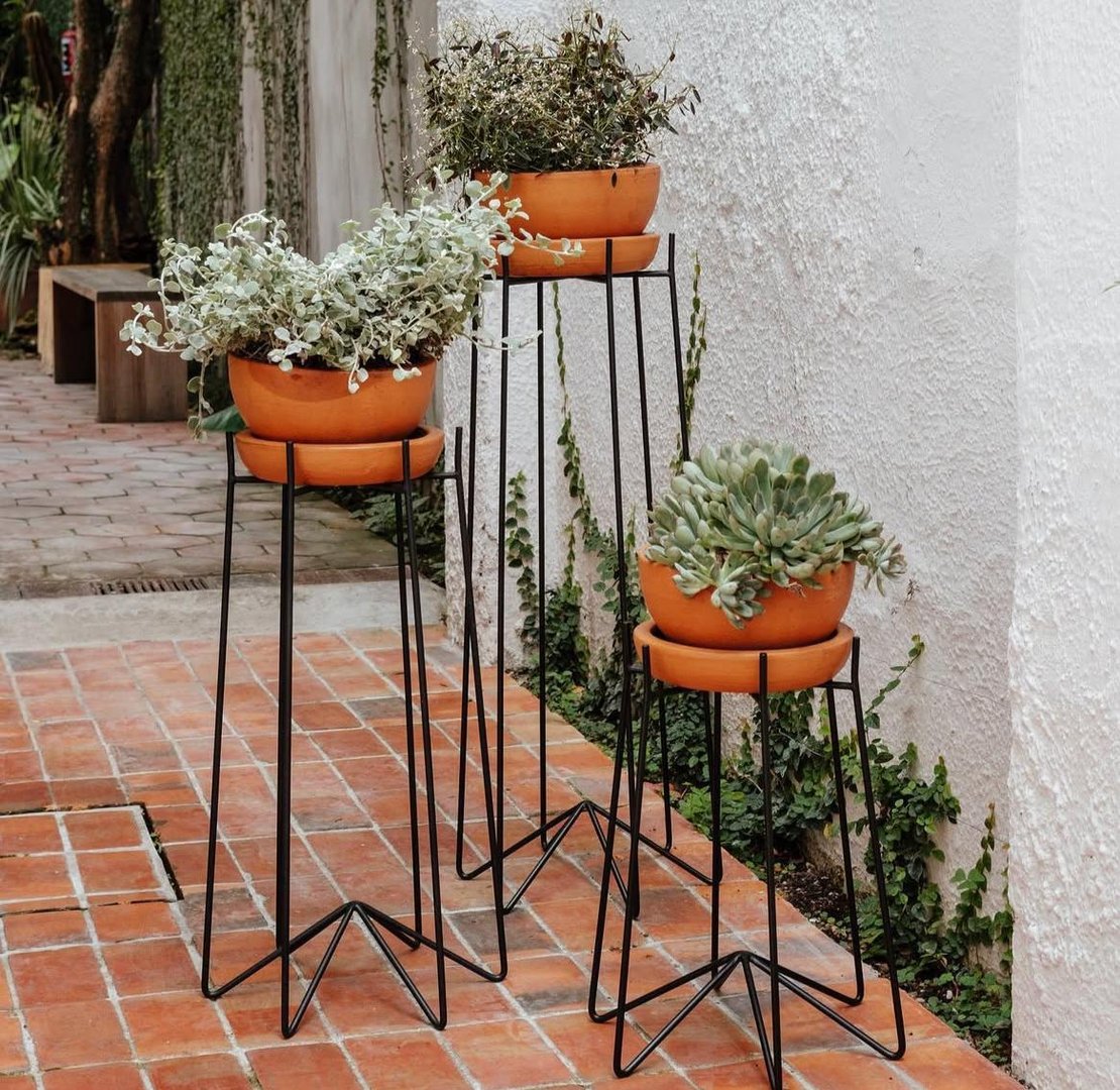 Macetas de Hierro Forjado