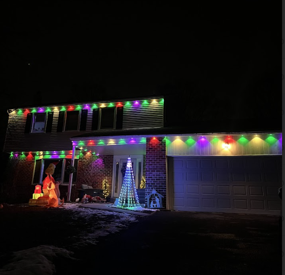 Basic Permanent Roofline Lighting