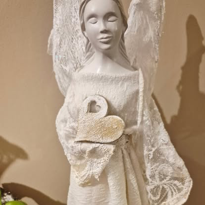 Ręcznie robiony anioł