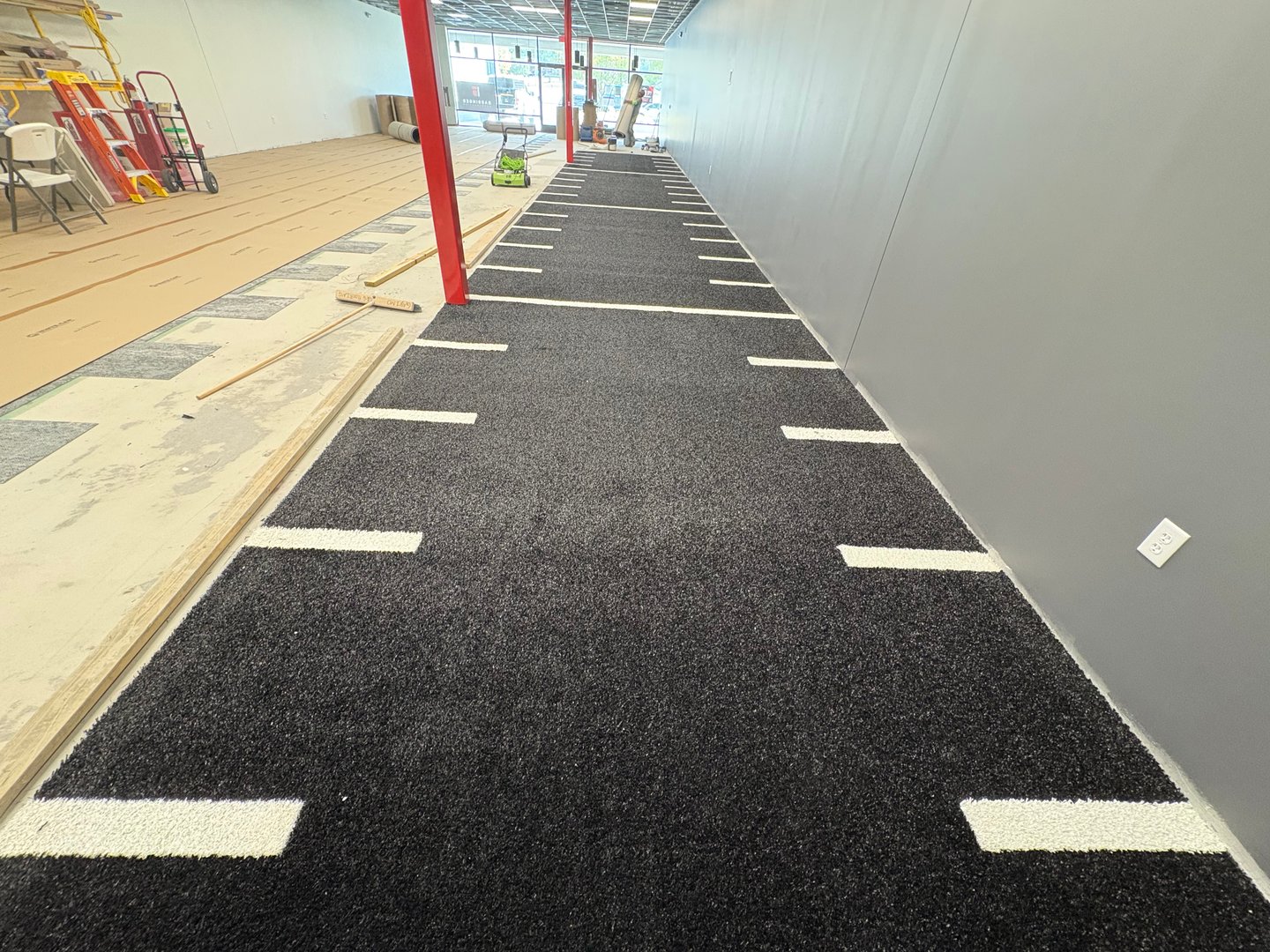 Indoor Turf Installation