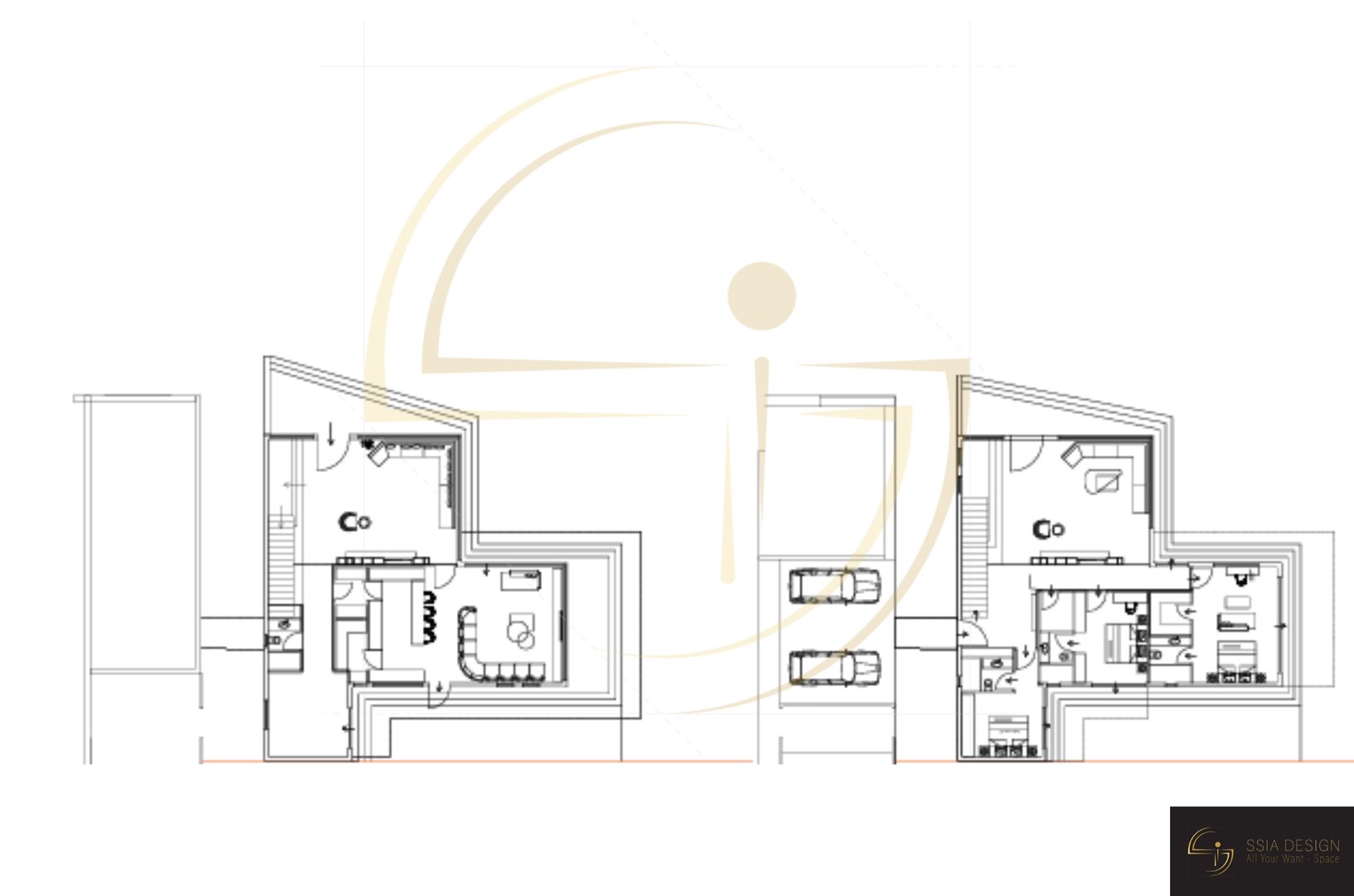 Modern prefab property view