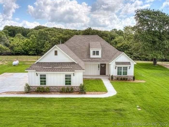 Custom home exterior