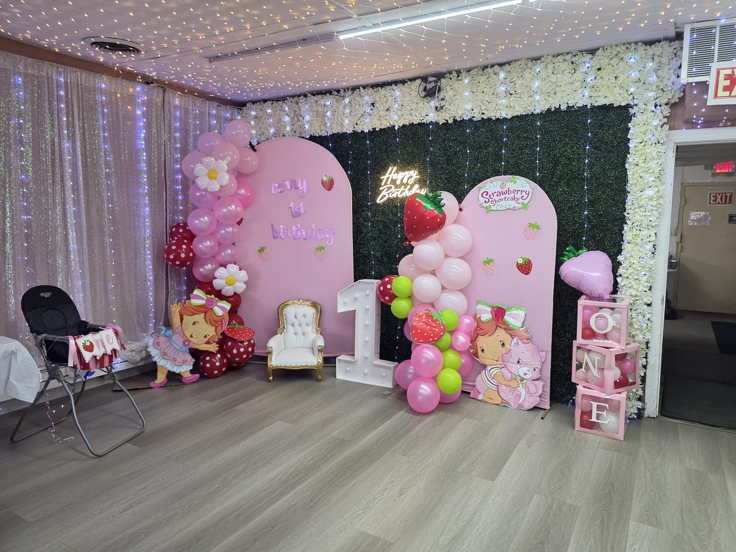 Beautiful celebration setup